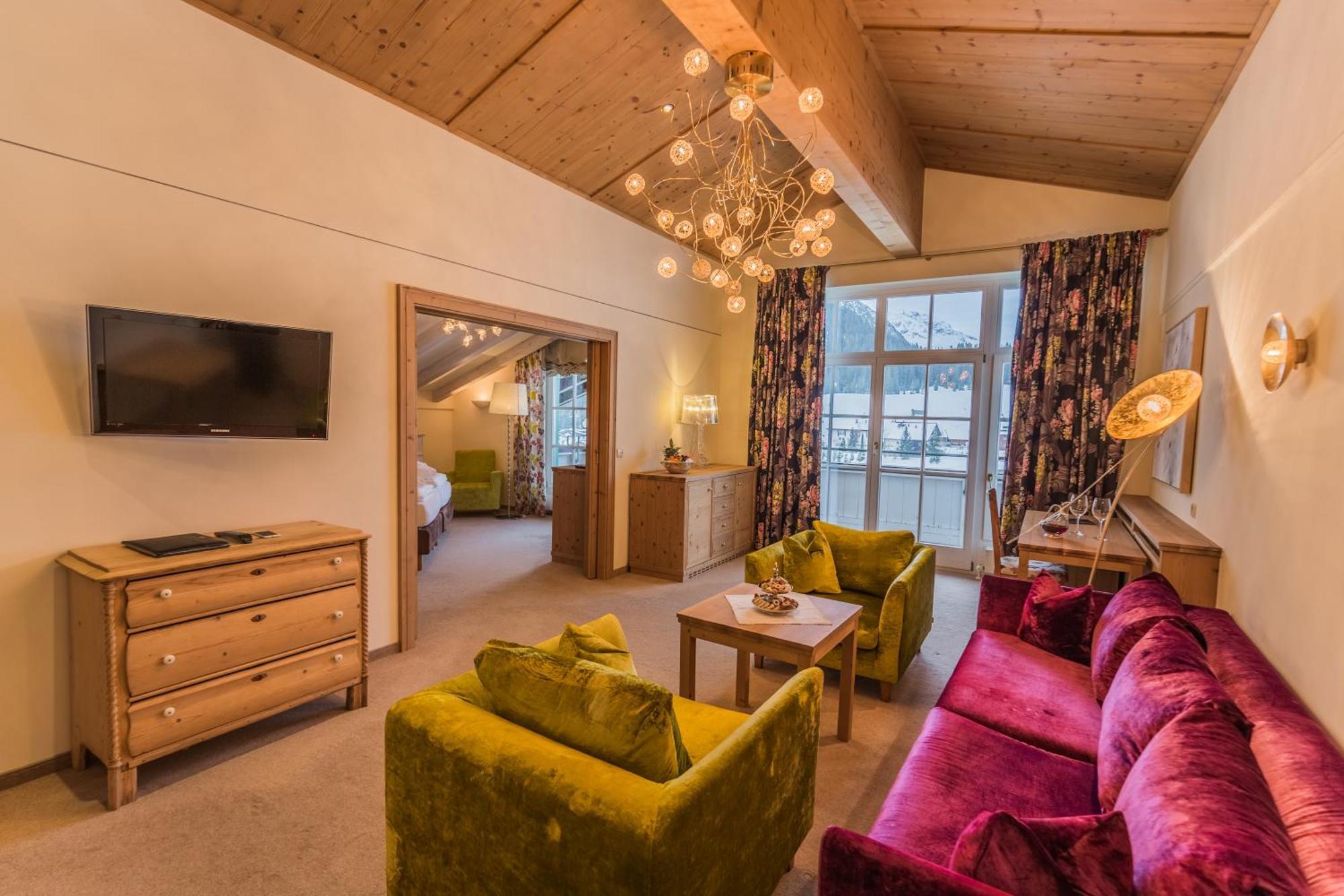 Hotel Plattenhof Lech Chambre photo